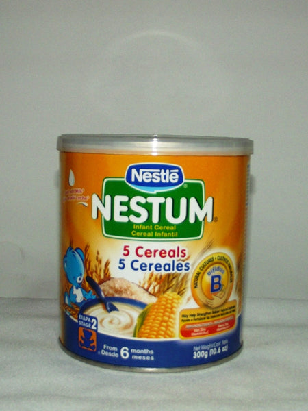 Nestle Nestum 5 Infant Cereal Mix 300gm. Full Case Pack 12 / 300gm. - The  Sumerian Bread Shop — The Sumerian Bread Shop