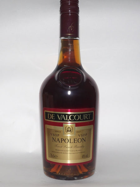2本 NAPOLEON DE VALCOURT 特級 クルボアジェ VSOP De Valcourt V.S.O.P. Napoleon Brandy – MayfairWine