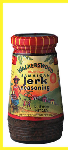 WALKERSWOOD JAMAICAN JERK SEASONING HOT & SPICY 280G