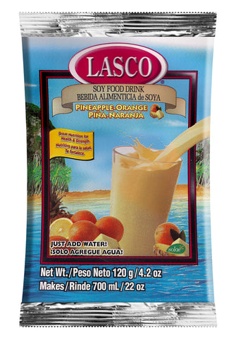 LASCO SOY FOOD DRINK PINEAPPLE ORANGE 120 G