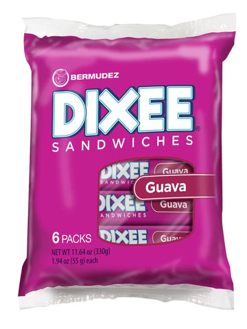 BERMUDEZ DIXEE SANDWICHES GUAVA FILLED (6PACK) 300G