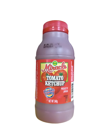 MIRACLE TOMATO KETCHUP 340G