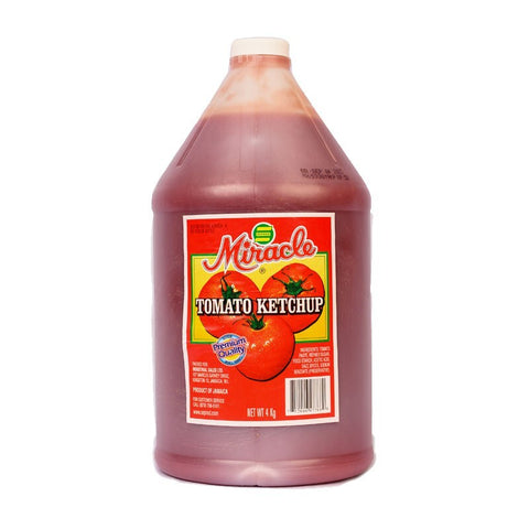 MIRACLE TOMATO KETCHUP 1 GAL