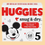HUGGIES BABY DIAPERS SNUG & DRY STAGE 5 (68)