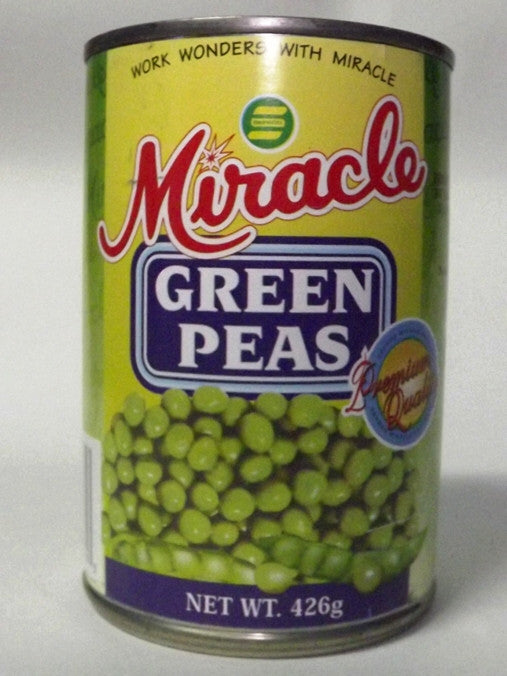 MIRACLE GREEN PEAS 426 G
