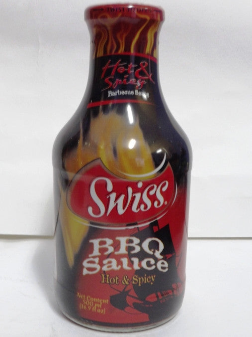 SWISS BBQ HOT & SPICY SAUCE 500 ML