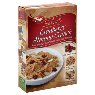 POST SELECT CRANBERRY ALMOND CRUNCH CEREAL 368 G
