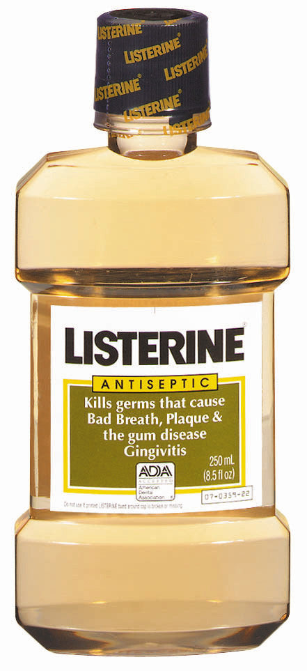 LISTERINE ANTISEPTIC MOUTH WASH 250ML