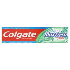 COLGATE MAXFRESH WHITENING ELECTRIC MINT TOOTHPASTE 170G