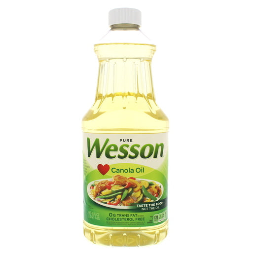 WESSON 100% NATURAL CANOLA OIL 1.42 L