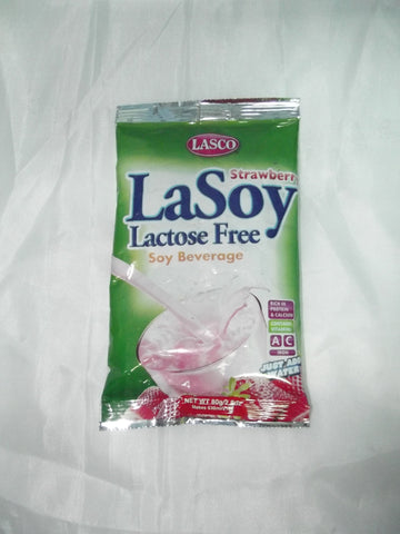 LASCO LASOY SOY BEVERAGE STRAWBERRY 80 G