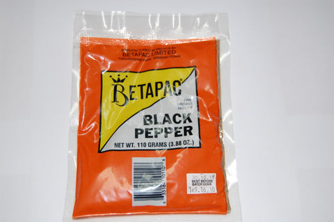 BETAPAC BLACK PEPPER 110G