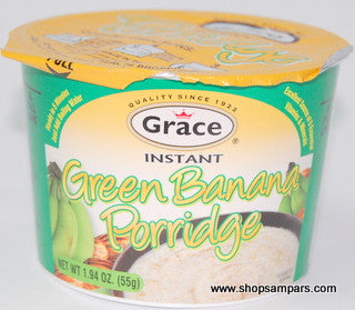 GRACE INSTANT PORRIDGE SOY GREEN BANANA 55G