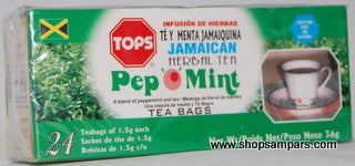 TOPS PEP '0 MINT TEA 24 BAGS