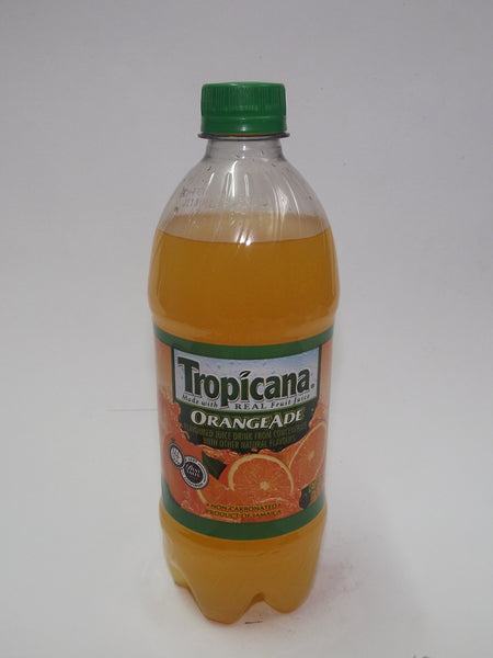 TROPICANA REAL FRUIT JUICE ORANGE ADE 591 ML – Sam's Bread & Butter Express