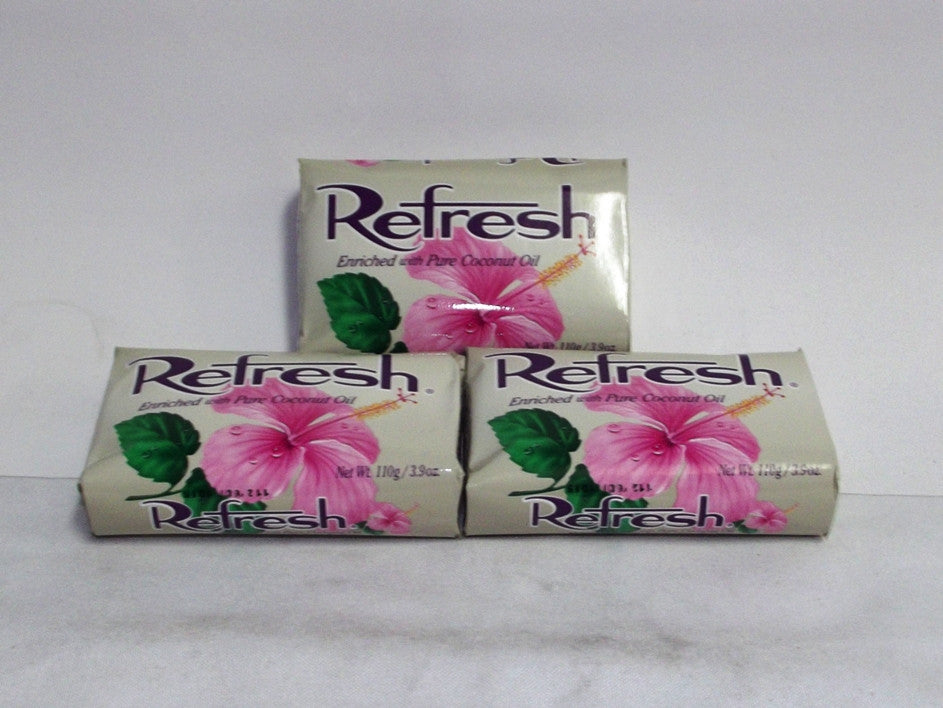 REFRESH BATH SOAP WHITE 115 G