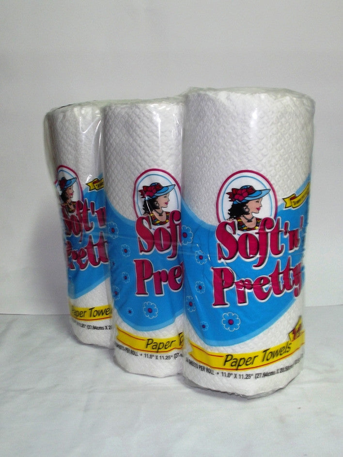 SOFT `N` PRETTY HAND TOWEL 2PLY