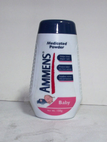 AMMENS MEDICATED BABY POWDER 150G
