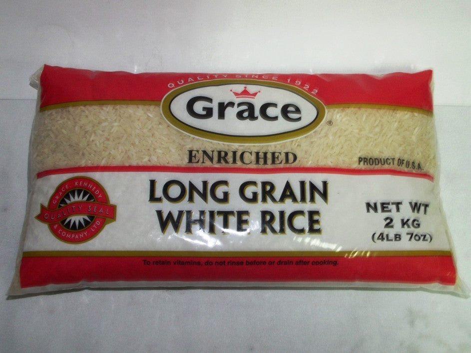 Grace Rice Pack GRACE LONG GRAIN WHITE RICE 2kg – Sam's Bread & Butter Express