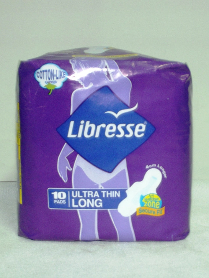 LIBRESSE ULTRA THIN LONG WINGS 10`s