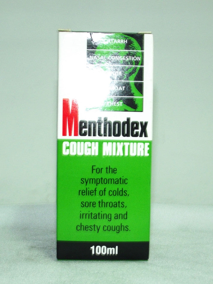 MENTHODEX COUGH MIXTURE 100 ML
