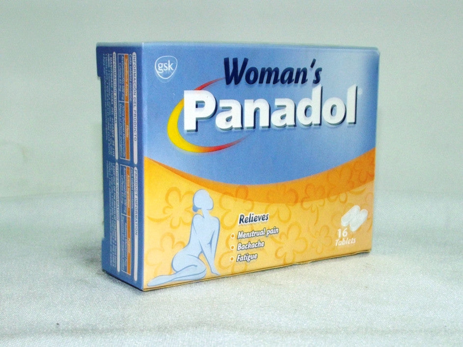 PANADOL WOMAN`S PAIN RELIEF TABLETS 16`S