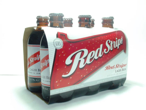 RED STRIPE BEER 6-PACK 341 ML