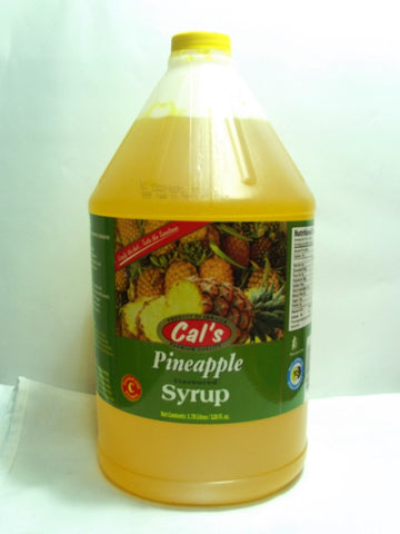 CALS PINEAPPLE SYRUP 1GAL