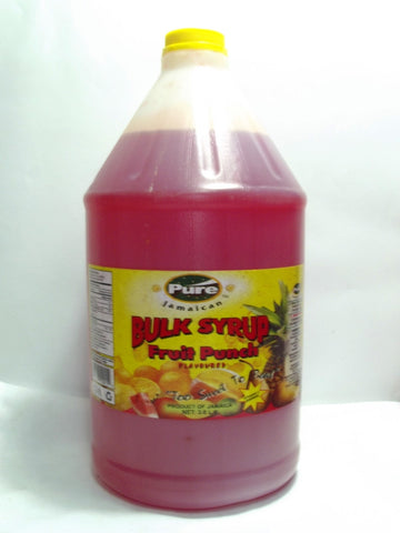 PURE FRUIT PUNCH SYRUP 3.8 LT