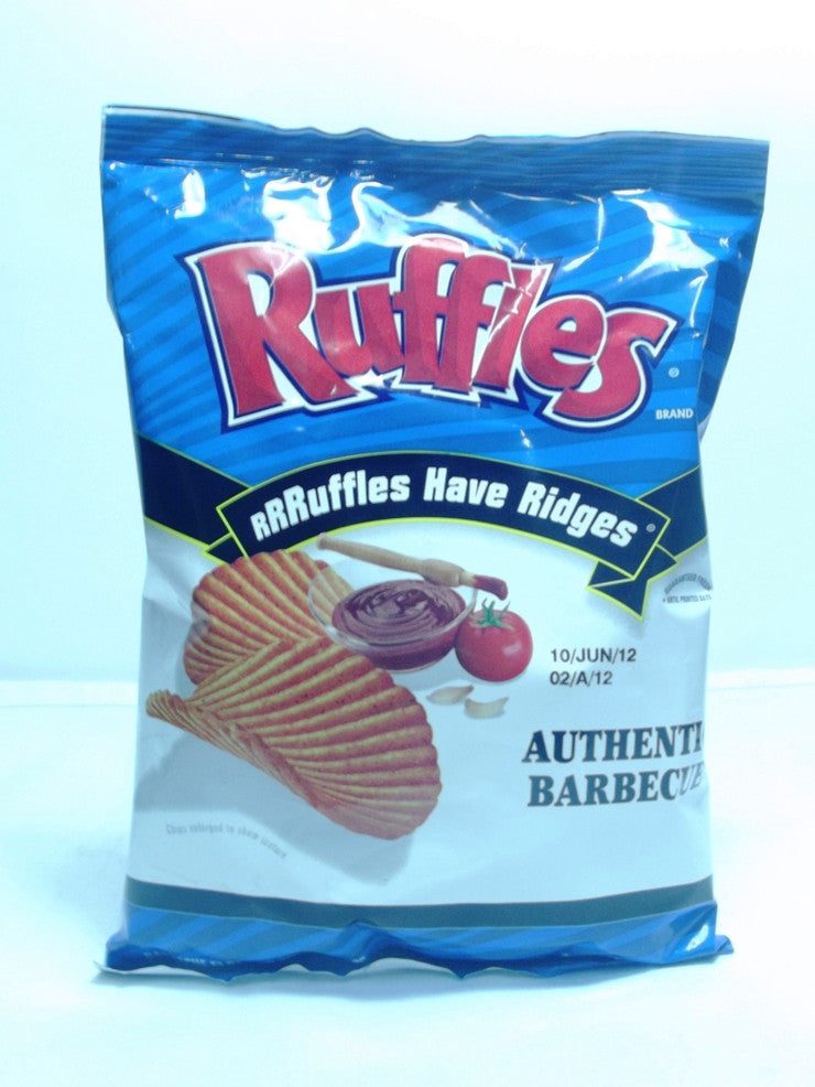 Snack Riffles RUFFLES BARBECUE CHIPS 38 G – Sam's Bread & Butter Express