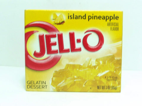 JELL-O GEL ISLAND PINEAPPLE 85 GM PACK 3