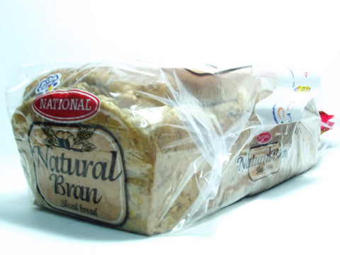 NATIONAL NATURAL BRAN SLICED BREAD 567 G