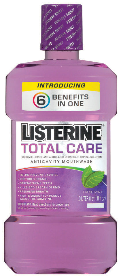 LISTERINE TOTAL CARE MOUTH WASH 1LT