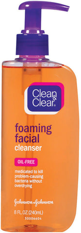 CLEAN & CLEAR  FOAM FACIAL CLEANSER 240ML