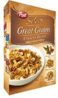 POST SELECT GREAT GRAINS CEREAL 453 G