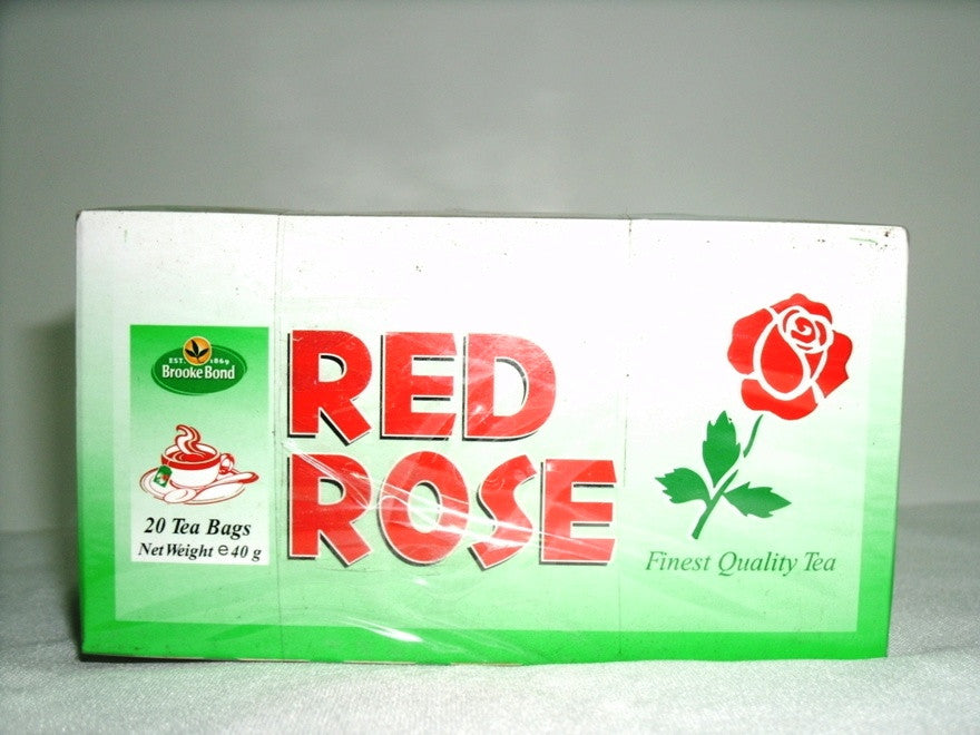 RED ROSE TEA 20 BAGS  40 G