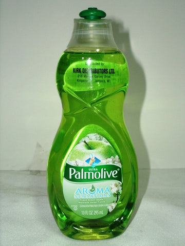 PALMOLIVE ULTRA AROMA CONCENTRATED DISH LIQUID -  GREEN APPLE 295ML (10 OZ)