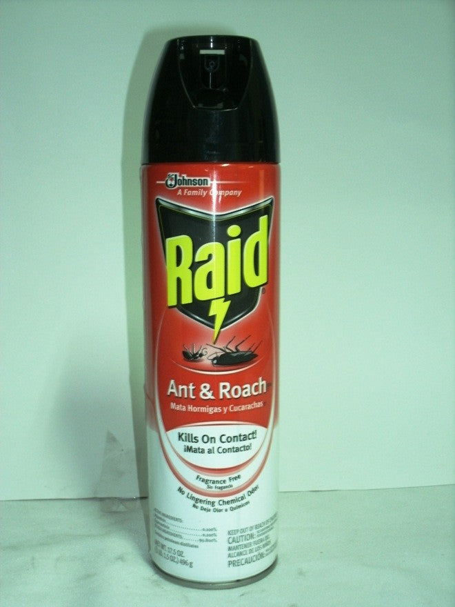 RAID ANT & ROACH FRAGRANCE FREE 496 G