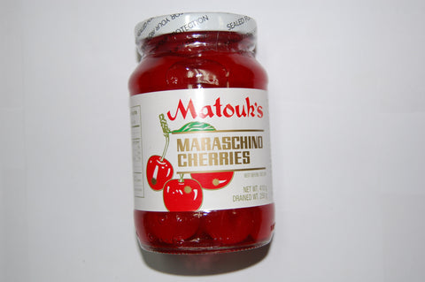 MATOUKS MARASCHINO CHERRIES 410 G