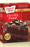 DUNCAN HINES DEVIL`S CLASSIC FOOD CAKE MIX 468G