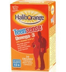 SEVEN SEAS HALIBORANGE TEENSENSE OMEGA-3 30s