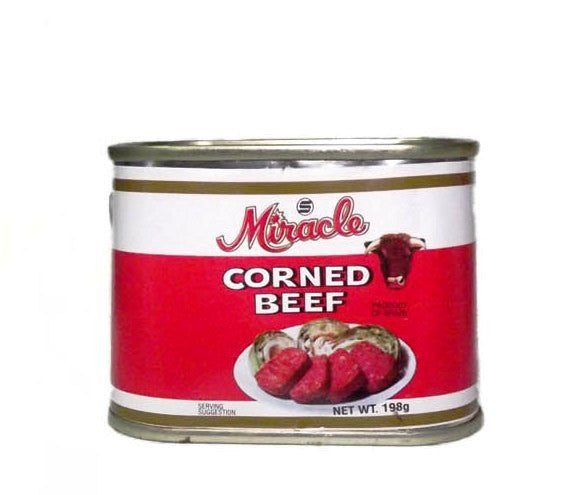 MIRACLE CORNED BEEF 198 G