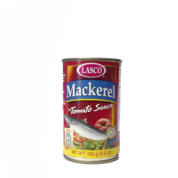 LASCO MACKEREL IN TOMATO SAUCE 155 G